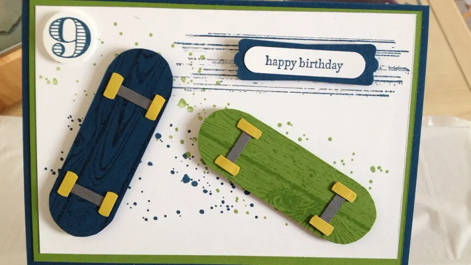 Birthday greeting for a 9-year-old boy