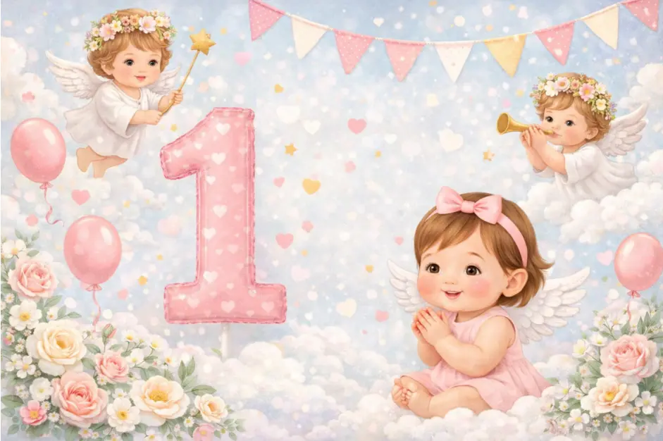 Short and sweet birthday messages for a 1-year-old princess in your own words