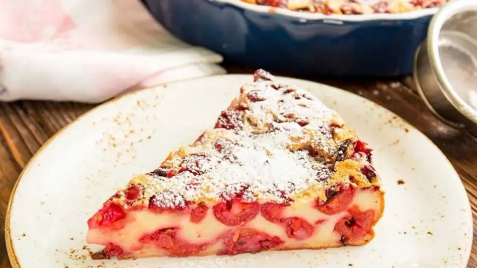 Take Note of the Recipe - Cherry Clafoutis