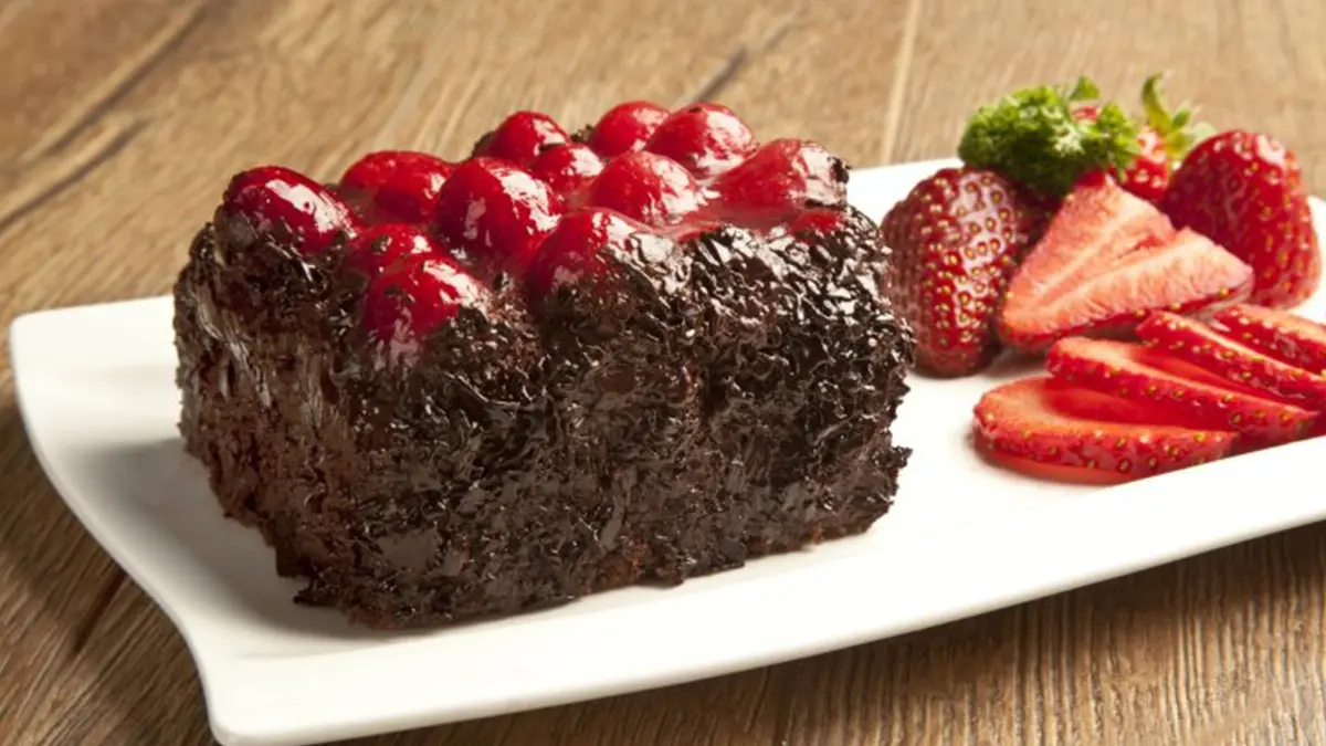 Recipe - Chocolate Cherry Clafoutis