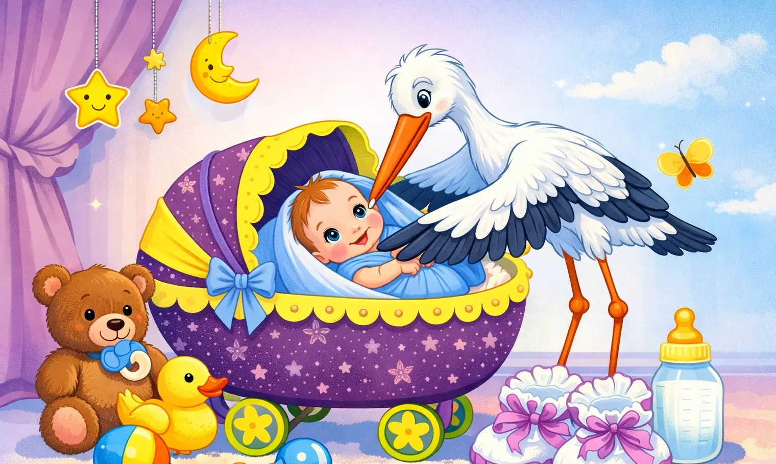Short congratulations on the birth of a son