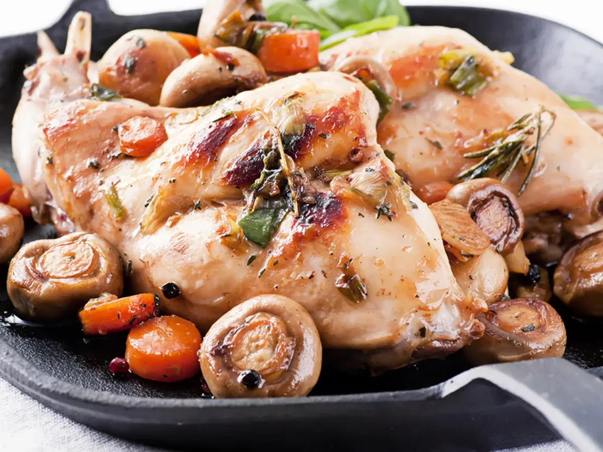 How to cook rabbit in the oven in an oven bag