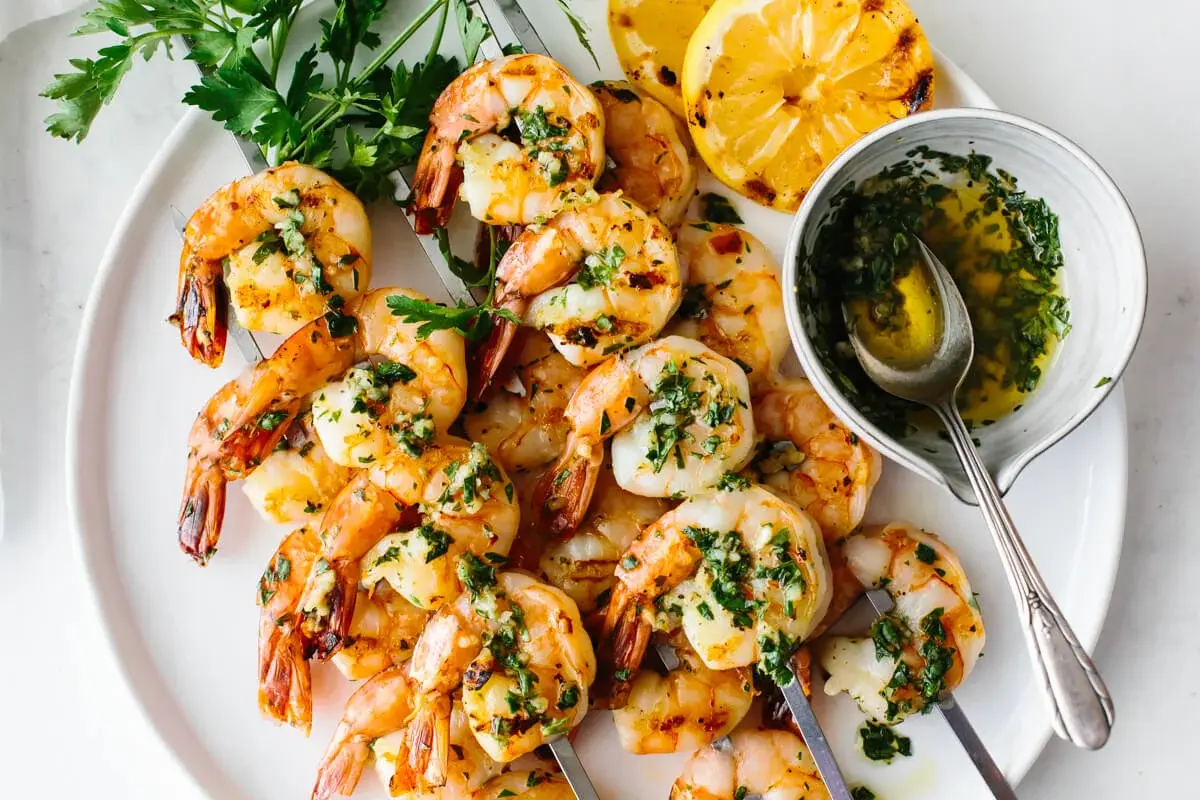 How to grill shrimp