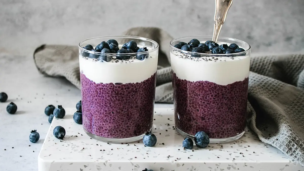 Easy breakfast ideas - chia pudding