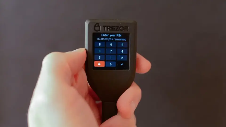 Trezor crypto wallet