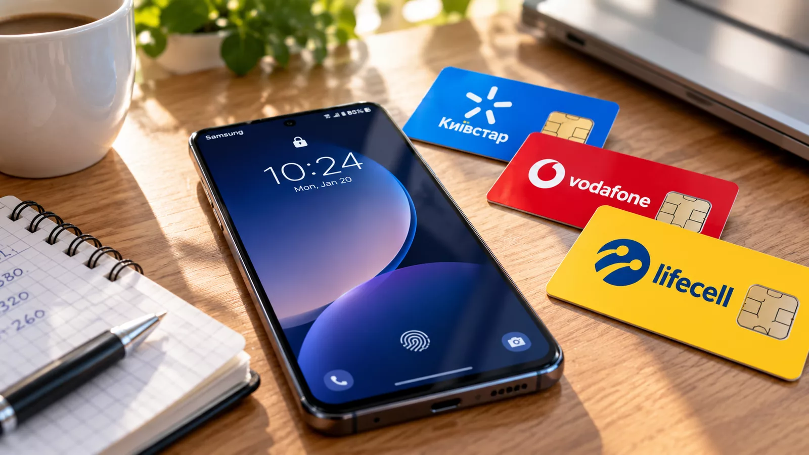 Мобільні тарифи України 2026 Київстар Vodafone lifecell порівняння цін